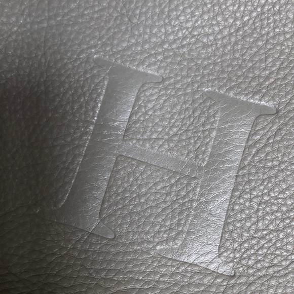 Jessie & Co Make-Up Accessory Bag Gray Leather - Picture 2 of 10